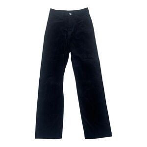 Weekday Rowe Cord Trousers size 36 Black 90’s Y2K straight leg